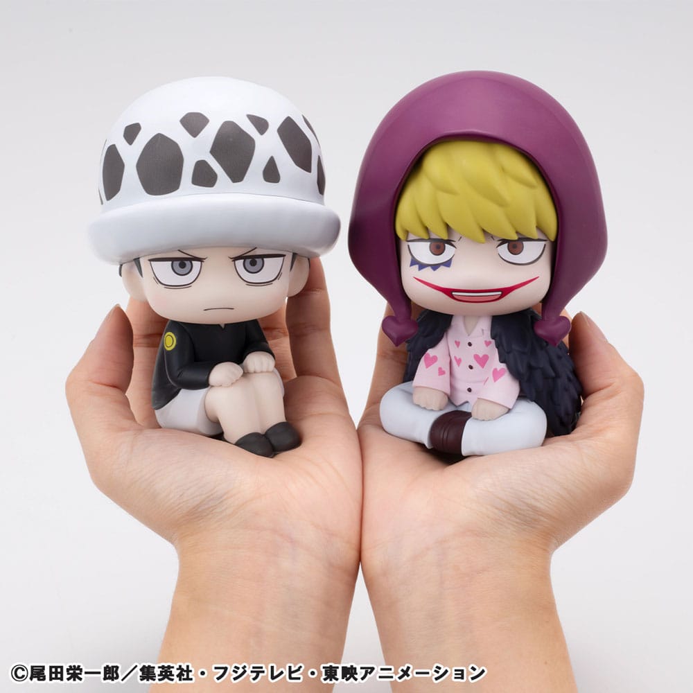 One Piece Look Up PVC Statues Trafalgar Law Childhood Ver. & Corazon 11cm (with gift) - Scale Statue - Megahouse - Hobby Figures UK