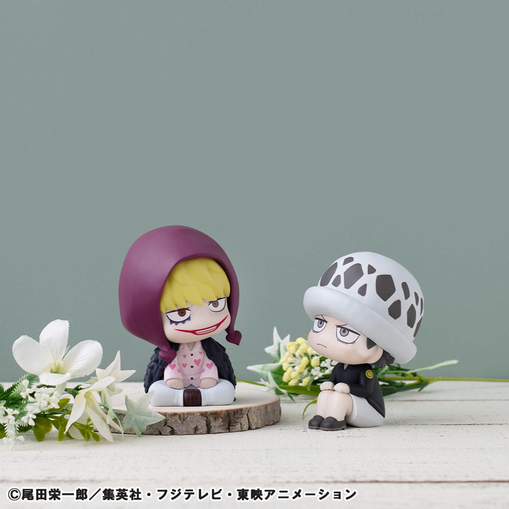One Piece Look Up PVC Statues Trafalgar Law Childhood Ver. & Corazon 11cm (with gift) - Scale Statue - Megahouse - Hobby Figures UK