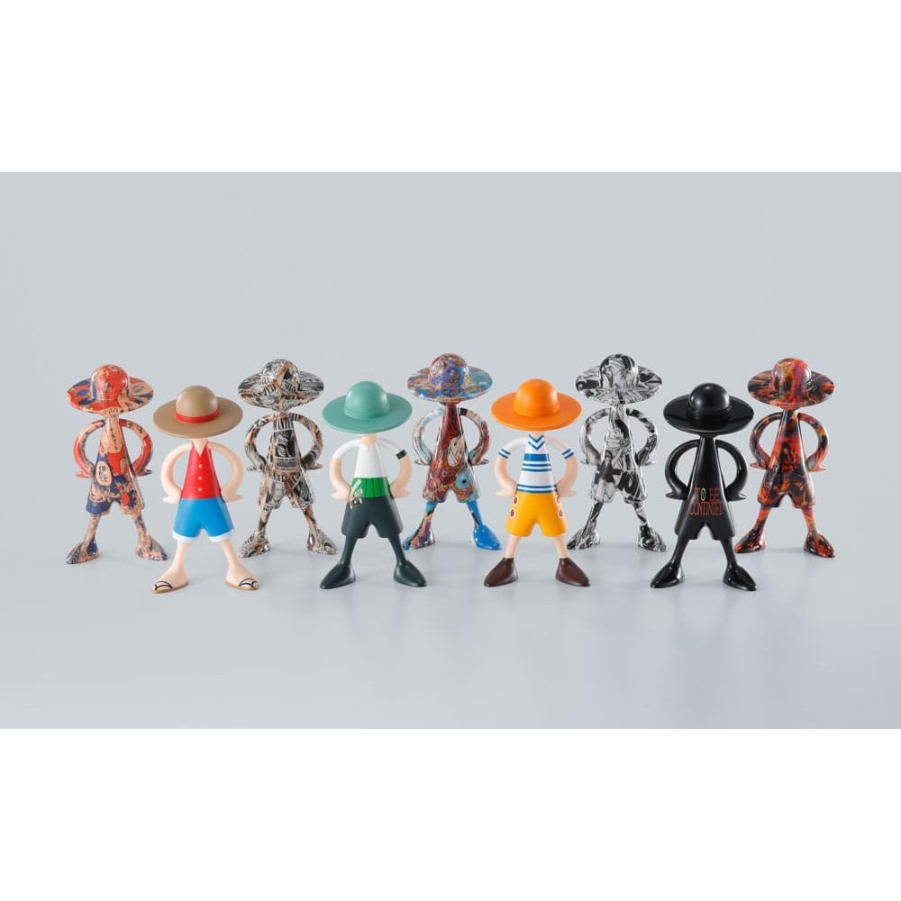 One Piece Luffy´s Mini Figures Archive of Adventure 9cm Assortment (10)