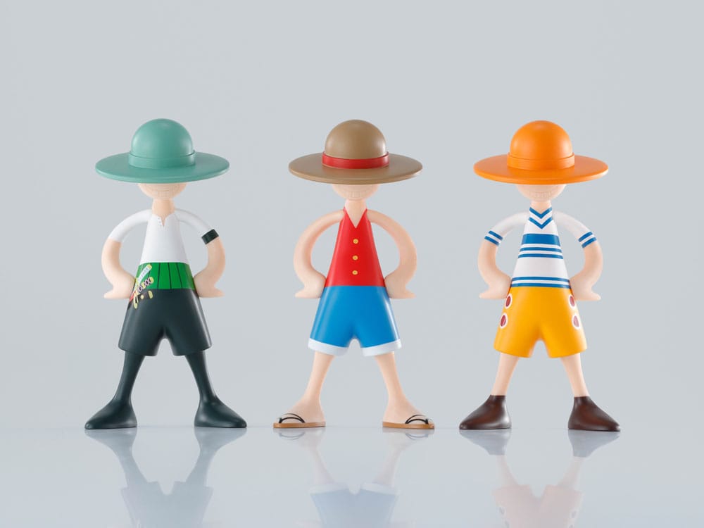 One Piece Luffy´s Mini Figures Archive of Adventure 9cm Assortment (10)