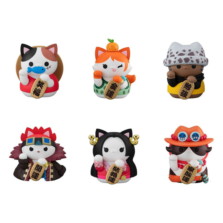 One Piece Mega Cat Project Trading Figure NyanPieceNyan! Beckoning