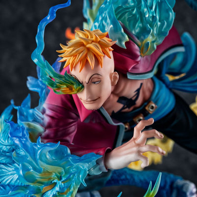 One Piece P.O.P MAS Maximum PVC Statue Marco the Phoenix Leader of 1st group of Whitebeard Pirates 32cm - Scale Statue - Megahouse - Hobby Figures UK
