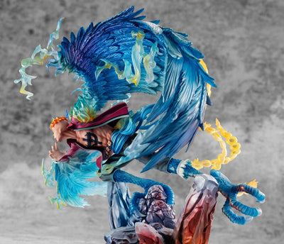 One Piece P.O.P MAS Maximum PVC Statue Marco the Phoenix Leader of 1st group of Whitebeard Pirates 32cm - Scale Statue - Megahouse - Hobby Figures UK