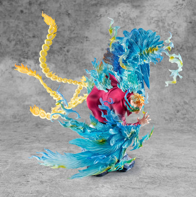 One Piece P.O.P MAS Maximum PVC Statue Marco the Phoenix Leader of 1st group of Whitebeard Pirates 32cm - Scale Statue - Megahouse - Hobby Figures UK