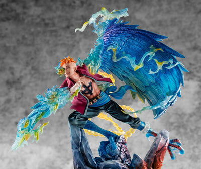 One Piece P.O.P MAS Maximum PVC Statue Marco the Phoenix Leader of 1st group of Whitebeard Pirates 32cm - Scale Statue - Megahouse - Hobby Figures UK