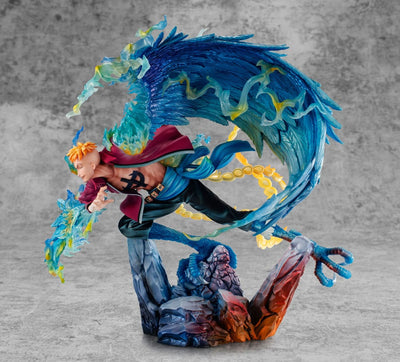 One Piece P.O.P MAS Maximum PVC Statue Marco the Phoenix Leader of 1st group of Whitebeard Pirates 32cm - Scale Statue - Megahouse - Hobby Figures UK