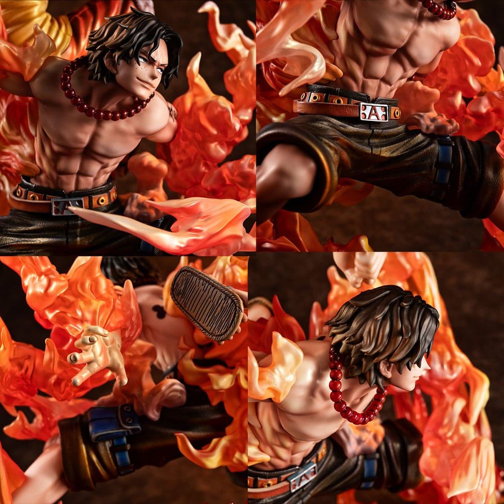 One Piece P.O.P NEO-Maximum PVC Statue Luffy & Ace Bond between 
