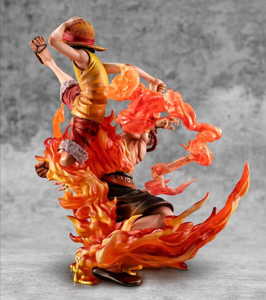One Piece P.O.P NEO-Maximum PVC Statue Luffy & Ace Bond between brothers 20th Limited Ver. 25cm - Scale Statue - Megahouse - Hobby Figures UK