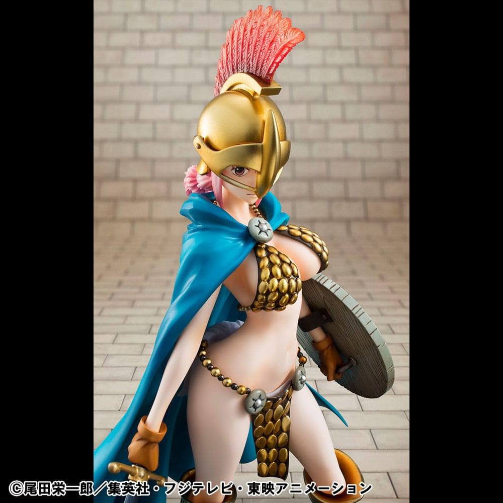 One Piece P.O.P PVC Statue Gladiator Rebecca Sailing Again Super Limited Reprint Ver. 22cm - Scale Statue - Megahouse - Hobby Figures UK