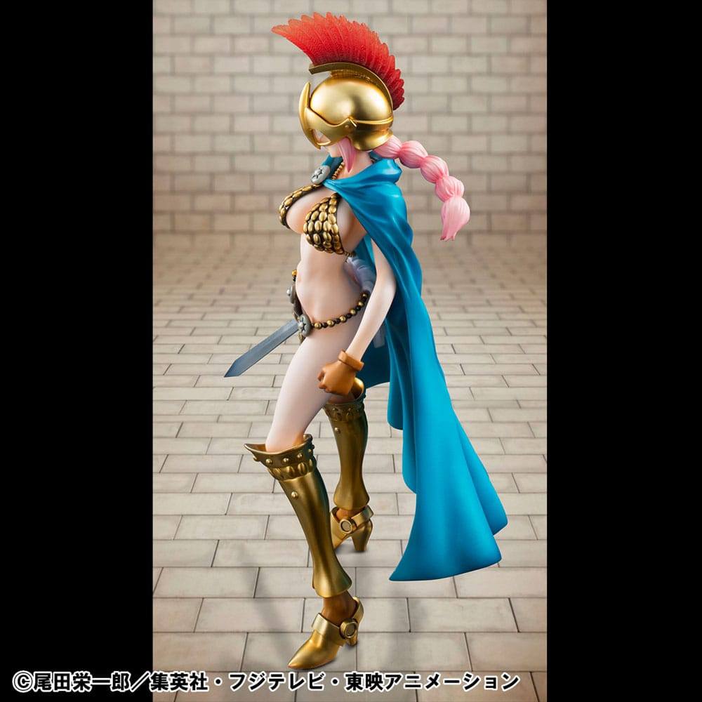 One Piece P.O.P PVC Statue Gladiator Rebecca Sailing Again Super Limited Reprint Ver. 22cm - Scale Statue - Megahouse - Hobby Figures UK