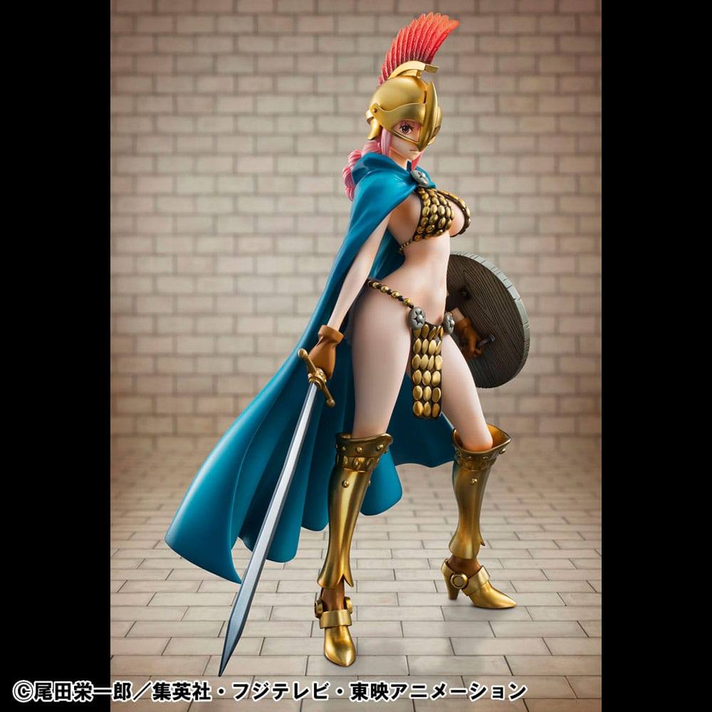 One Piece P.O.P PVC Statue Gladiator Rebecca Sailing Again Super Limited Reprint Ver. 22cm - Scale Statue - Megahouse - Hobby Figures UK