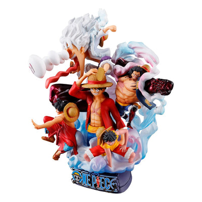 One Piece Petitrama DX PVC Mini Statue Logbox Re Birth Luffy Special Vol. 02 15cm - Scale Statue - Megahouse - Hobby Figures UK