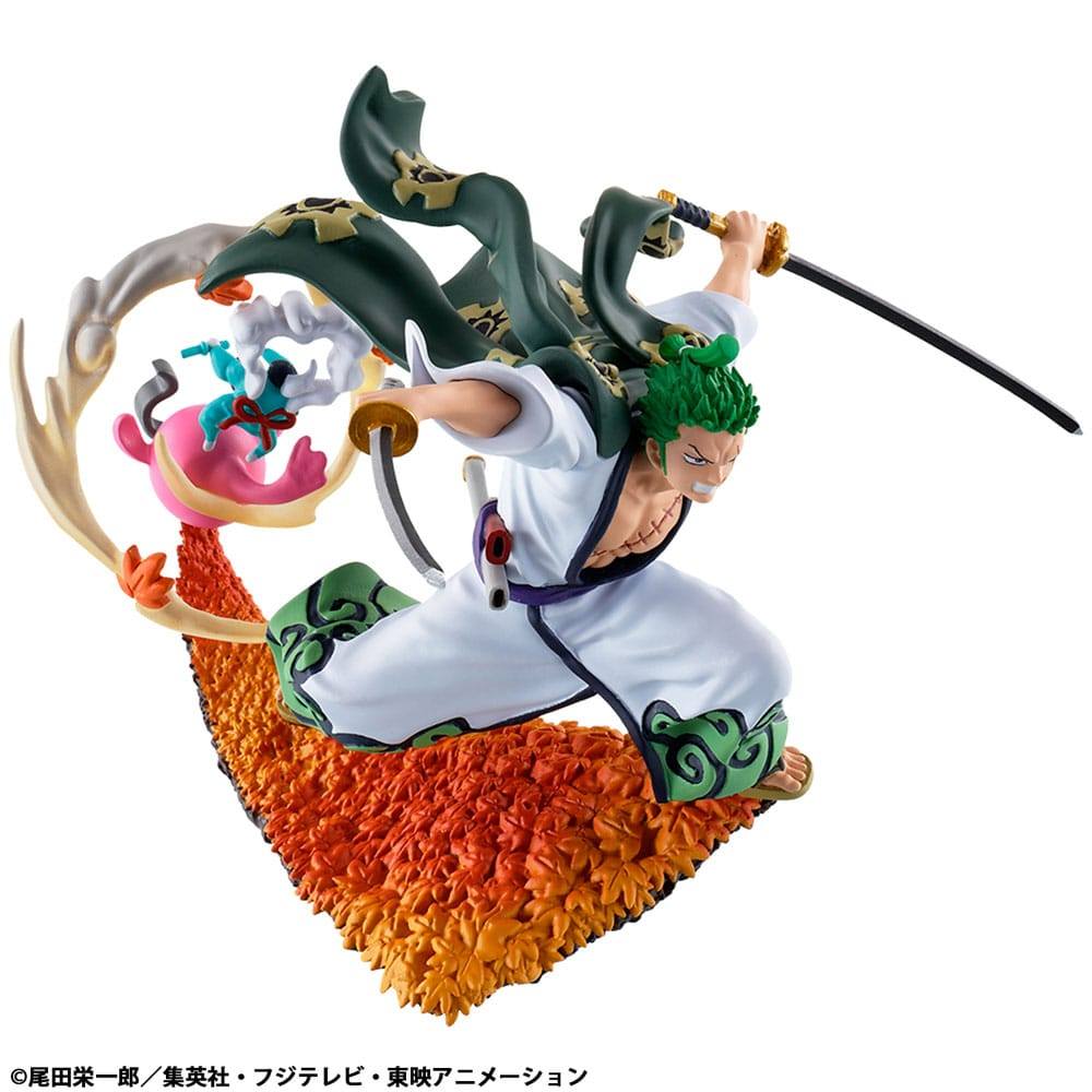 One Piece Petitrama PVC Mini Statue Logbox Re Birth Wano Kuni Vol. 3 Set 9cm - Scale Statue - Megahouse - Hobby Figures UK