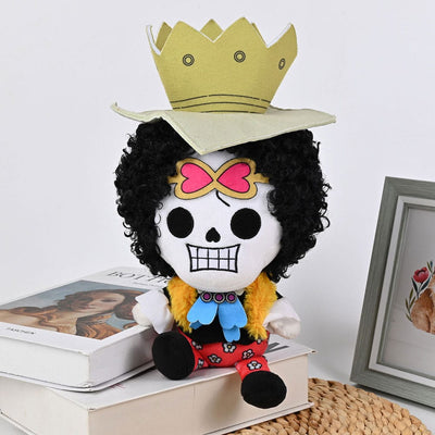 One Piece Plush Figure Brook 25cm - Plush - Sakami Merchandise - Hobby Figures UK