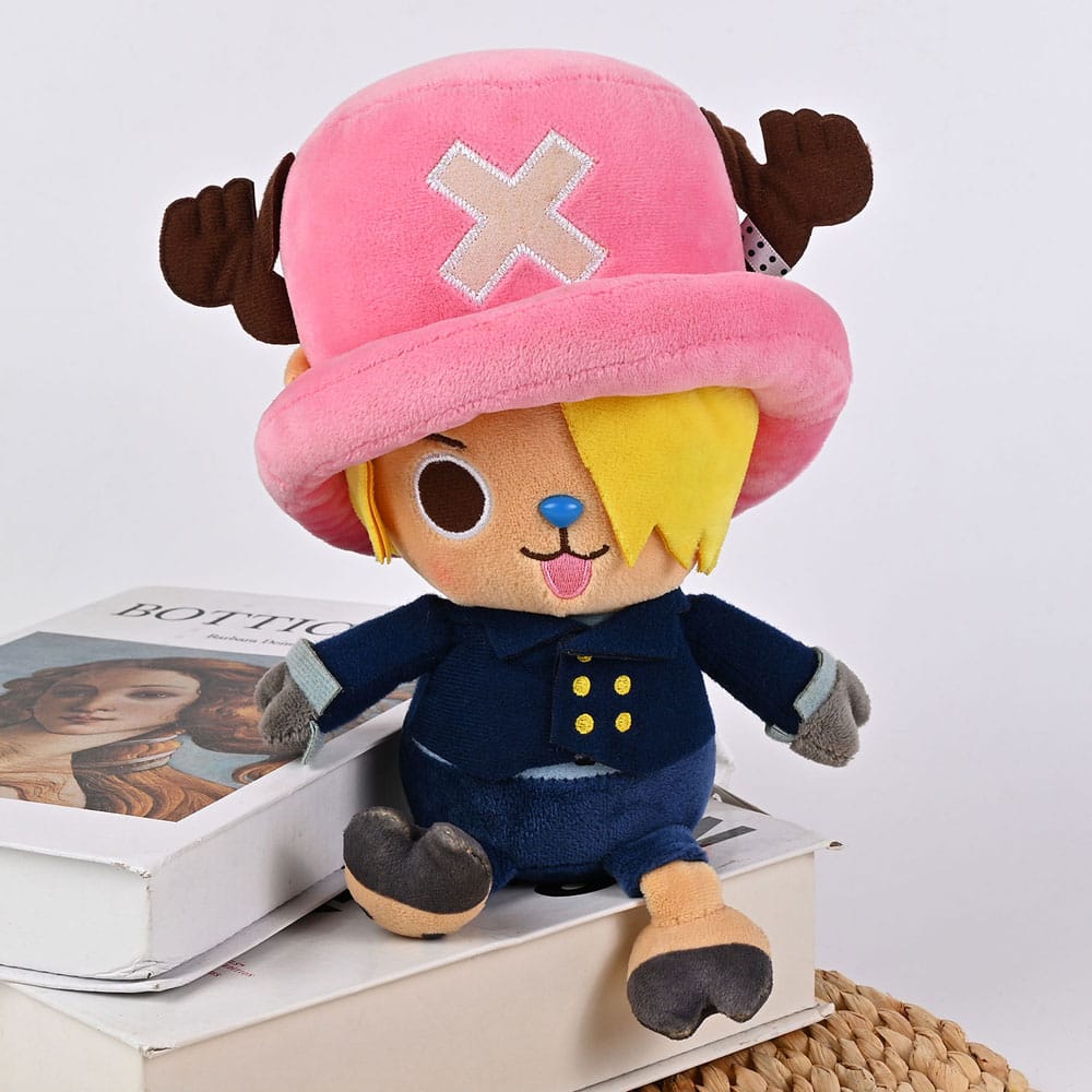 One Piece Plush Figure Chopper x Sanji 25cm - Plush - Sakami Merchandise - Hobby Figures UK