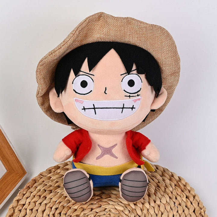 One Piece Plush Figure Monkey D. Luffy Gear 5 New World Ver. 25cm