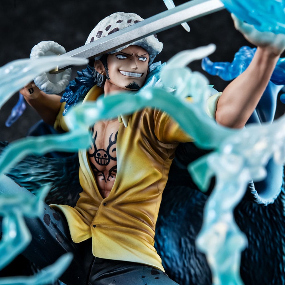 One Piece Portrait Of Pirates WA-MAXIMUM PVC Statue Trafalgar Law The Surgeon of Death Awaken Ver. 27cm - Scale Statue - Megahouse - Hobby Figures UK