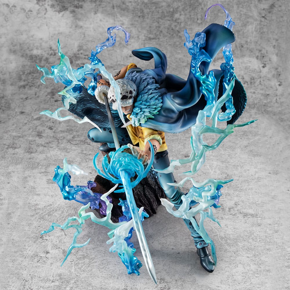 One Piece Portrait Of Pirates WA-MAXIMUM PVC Statue Trafalgar Law The Surgeon of Death Awaken Ver. 27cm - Scale Statue - Megahouse - Hobby Figures UK