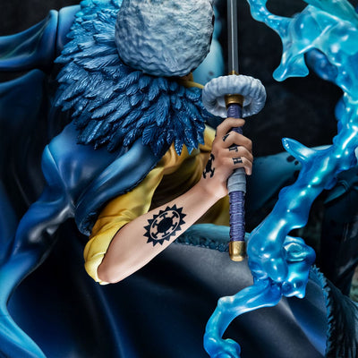 One Piece Portrait Of Pirates WA-MAXIMUM PVC Statue Trafalgar Law The Surgeon of Death Awaken Ver. 27cm - Scale Statue - Megahouse - Hobby Figures UK