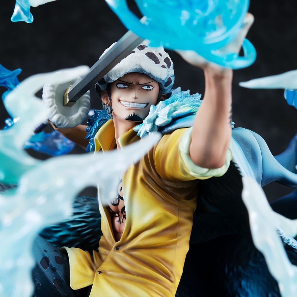 One Piece Portrait Of Pirates WA-MAXIMUM PVC Statue Trafalgar Law The Surgeon of Death Awaken Ver. 27cm - Scale Statue - Megahouse - Hobby Figures UK