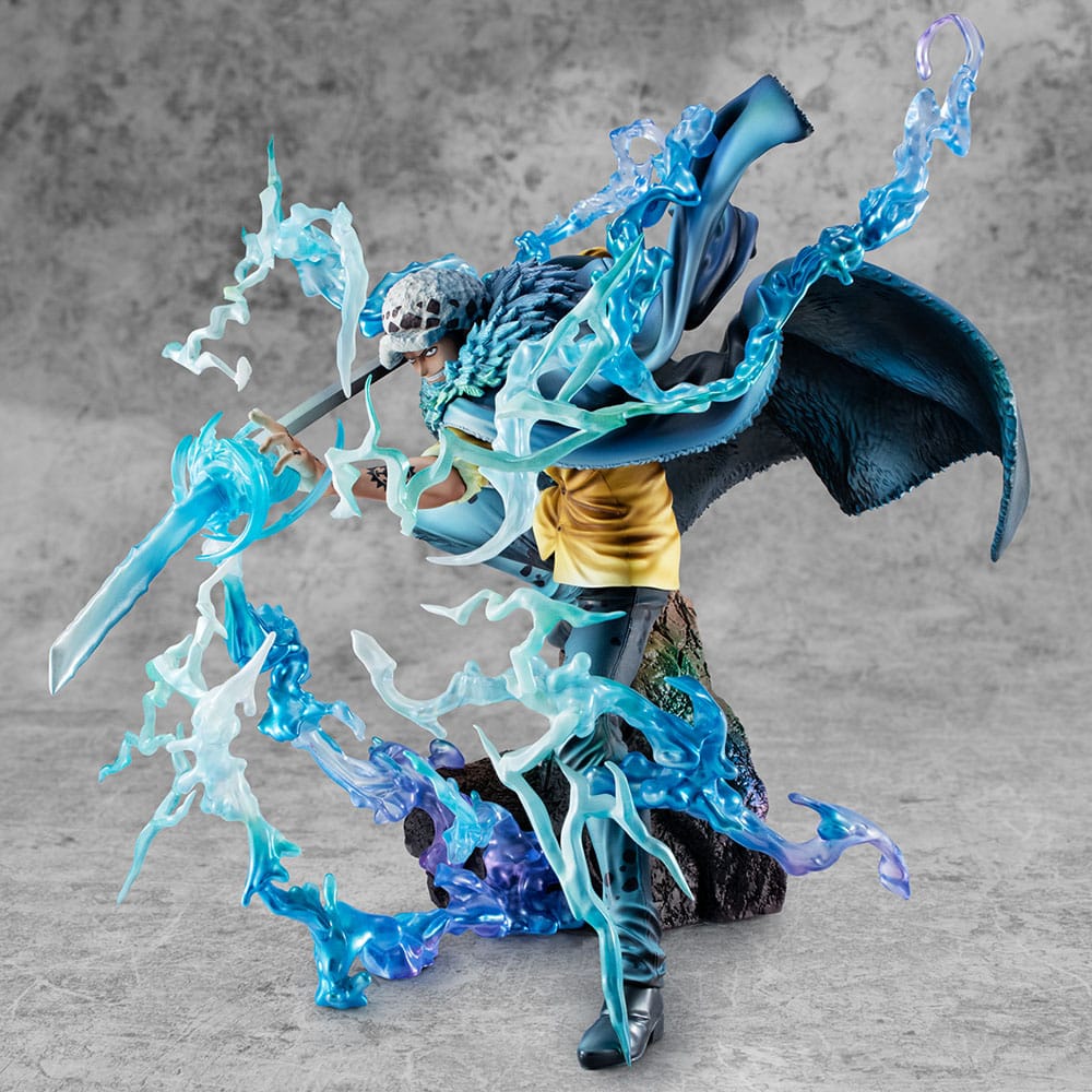 One Piece Portrait Of Pirates WA-MAXIMUM PVC Statue Trafalgar Law The Surgeon of Death Awaken Ver. 27cm - Scale Statue - Megahouse - Hobby Figures UK