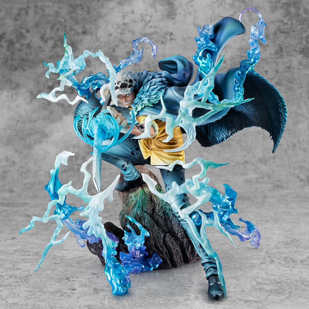 One Piece Portrait Of Pirates WA-MAXIMUM PVC Statue Trafalgar Law The Surgeon of Death Awaken Ver. 27cm - Scale Statue - Megahouse - Hobby Figures UK