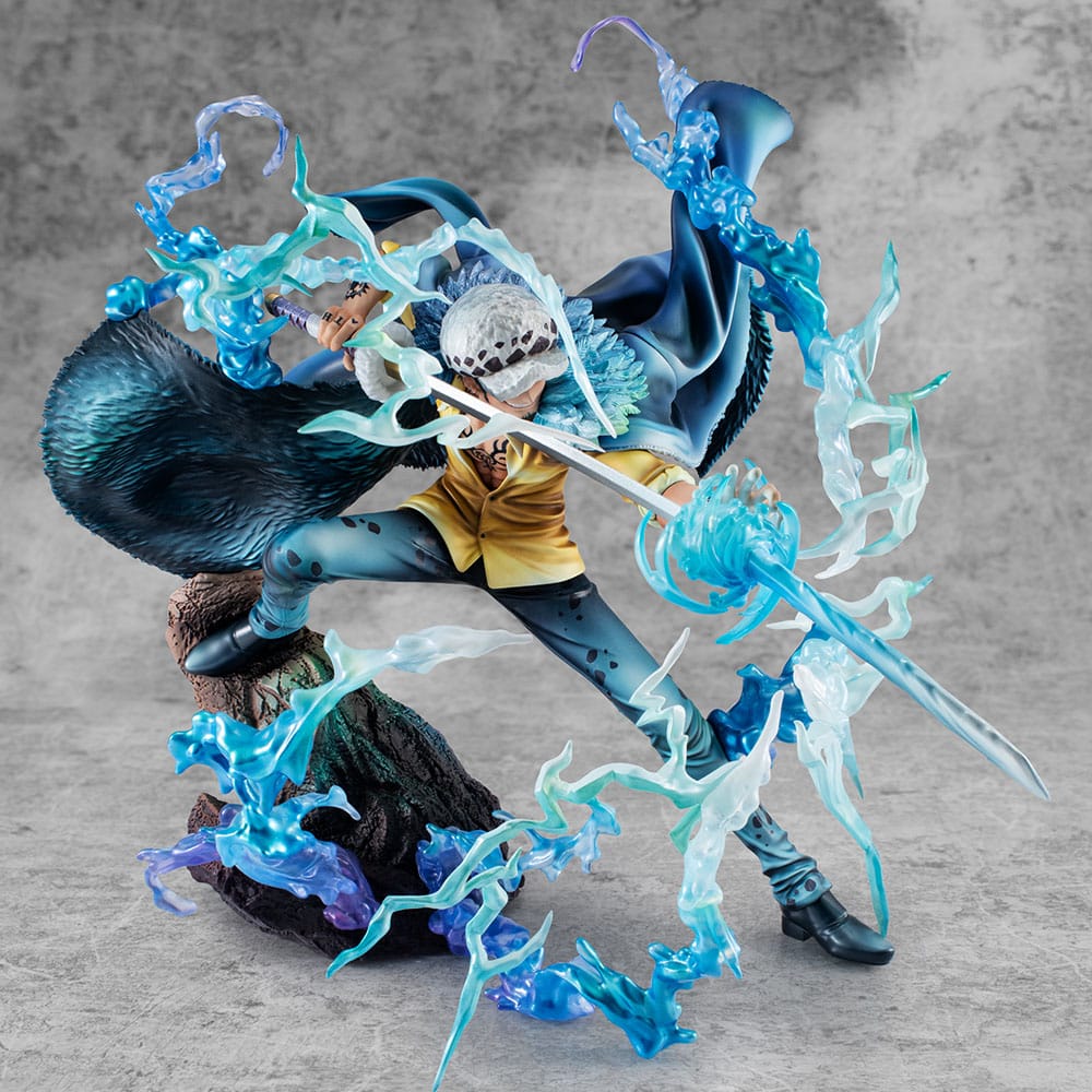 One Piece Portrait Of Pirates WA-MAXIMUM PVC Statue Trafalgar Law The Surgeon of Death Awaken Ver. 27cm - Scale Statue - Megahouse - Hobby Figures UK