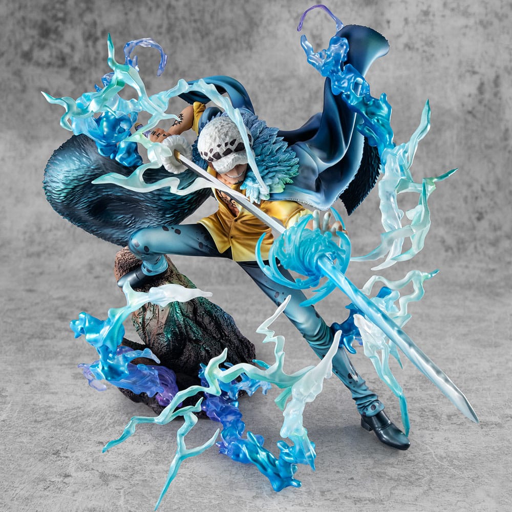 One Piece Portrait Of Pirates WA-MAXIMUM PVC Statue Trafalgar Law The Surgeon of Death Awaken Ver. 27cm - Scale Statue - Megahouse - Hobby Figures UK