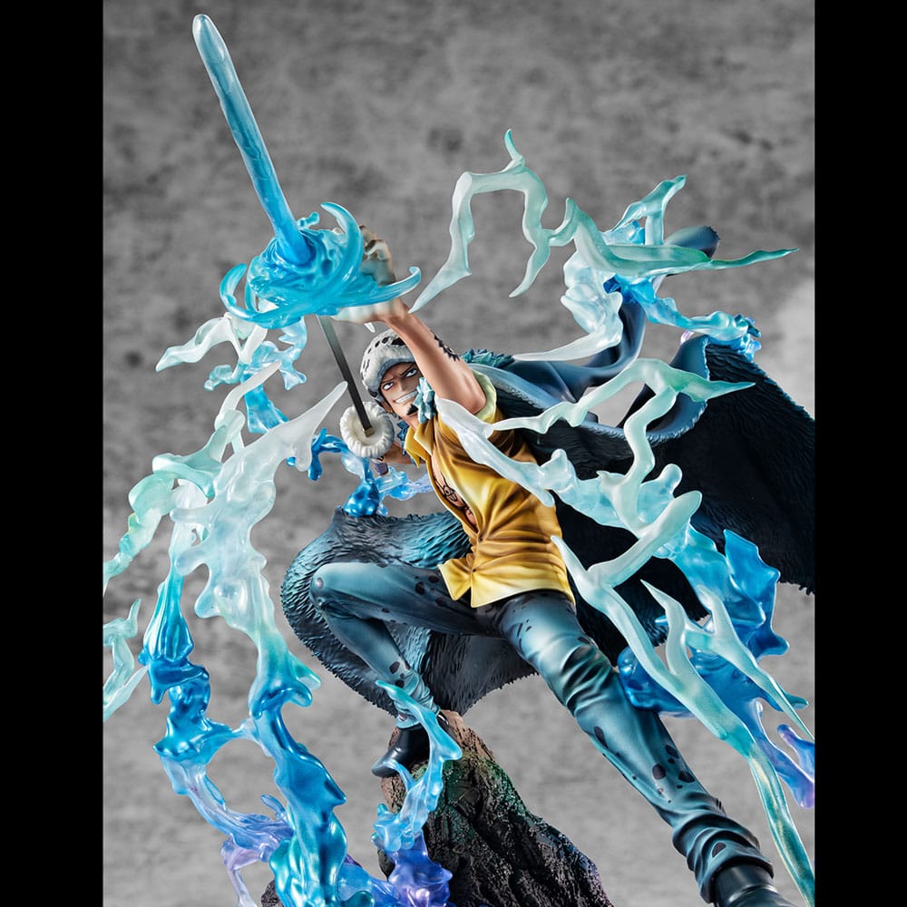 One Piece Portrait Of Pirates WA-MAXIMUM PVC Statue Trafalgar Law The Surgeon of Death Awaken Ver. 27cm - Scale Statue - Megahouse - Hobby Figures UK