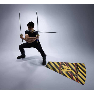 One Piece Proplica Replica 1/1 Roronoa Zoro 3 Sword Style Set 95cm - Scale Statue - Bandai Tamashii Nations - Hobby Figures UK