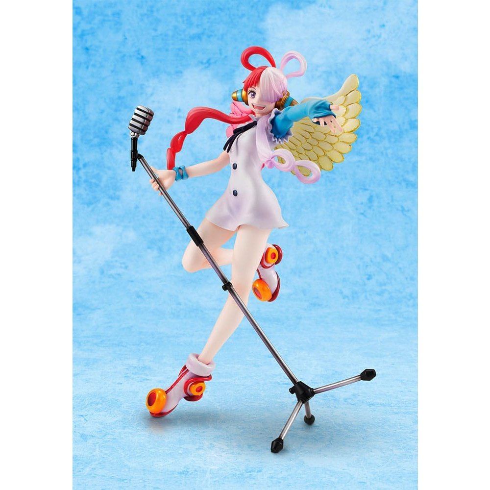 One Piece Red P.O.P PVC Statue Diva of the world Uta 23cm - Scale Statue - Megahouse - Hobby Figures UK