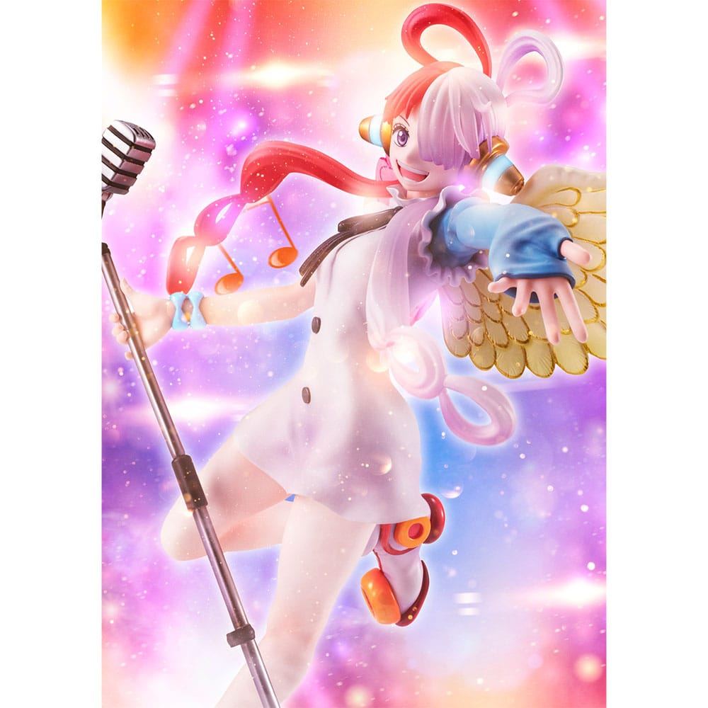 One Piece Red P.O.P PVC Statue Diva of the world Uta 23cm - Scale Statue - Megahouse - Hobby Figures UK