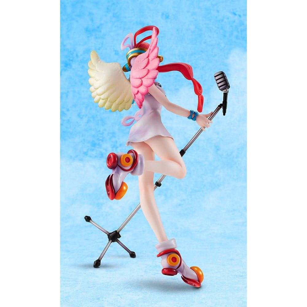 One Piece Red P.O.P PVC Statue Diva of the world Uta 23cm - Scale Statue - Megahouse - Hobby Figures UK