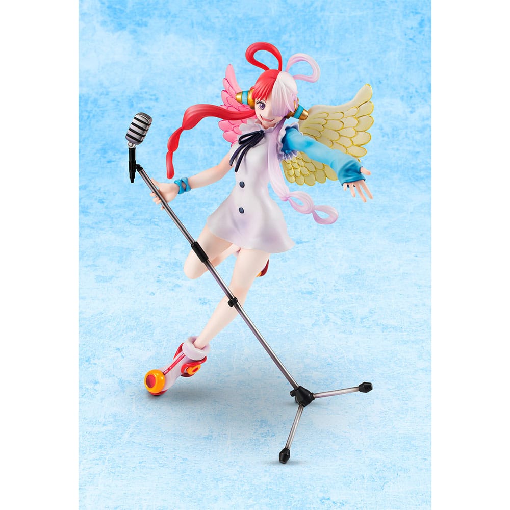 One Piece Red P.O.P PVC Statue Diva of the world Uta 23cm - Scale Statue - Megahouse - Hobby Figures UK