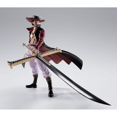 One Piece S.H. Figuarts Action Figure Dracule Mihawk Hawkeye 17cm - Action Figures - Bandai Tamashii Nations - Hobby Figures UK