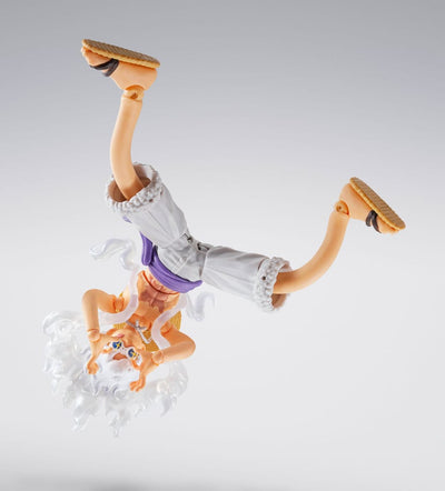 One Piece S.H. Figuarts Action Figure Monkey D. Luffy Gear 5 -Future Island Egghead- 15cm - Action Figures - Bandai Tamashii Nations - Hobby Figures UK