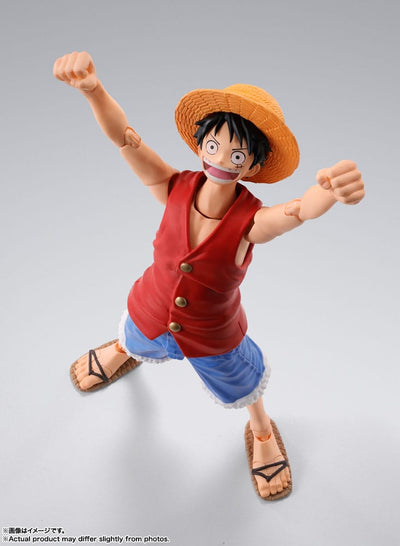 One Piece S.H. Figuarts Action Figure Monkey D. Ruffy Romance Dawn 15cm - Action Figures - Bandai Tamashii Nations - Hobby Figures UK