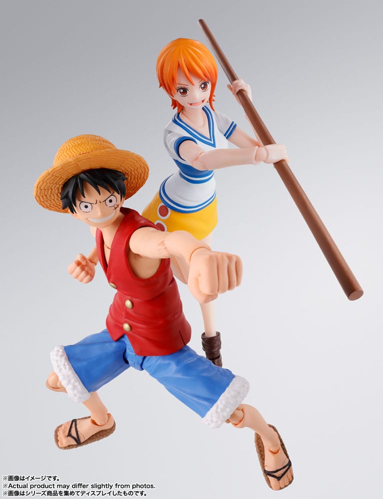 One Piece S.H. Figuarts Action Figure Monkey D. Ruffy Romance Dawn 15cm - Action Figures - Bandai Tamashii Nations - Hobby Figures UK