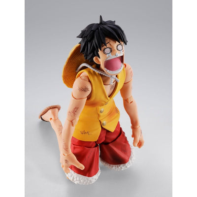 One Piece S.H. Figuarts Action Figure Monkey D. Luffy Marineford 15cm - Action Figures - Bandai Tamashii Nations - Hobby Figures UK