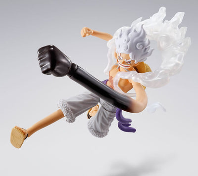 One Piece S.H. Figuarts Action Figure Monkey D. Luffy Gear 5 -Future Island Egghead- 15cm - Action Figures - Bandai Tamashii Nations - Hobby Figures UK