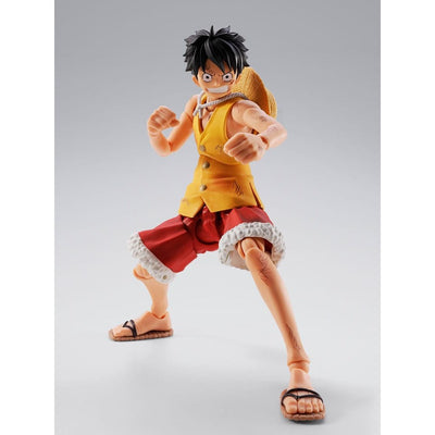 One Piece S.H. Figuarts Action Figure Monkey D. Luffy Marineford 15cm - Action Figures - Bandai Tamashii Nations - Hobby Figures UK