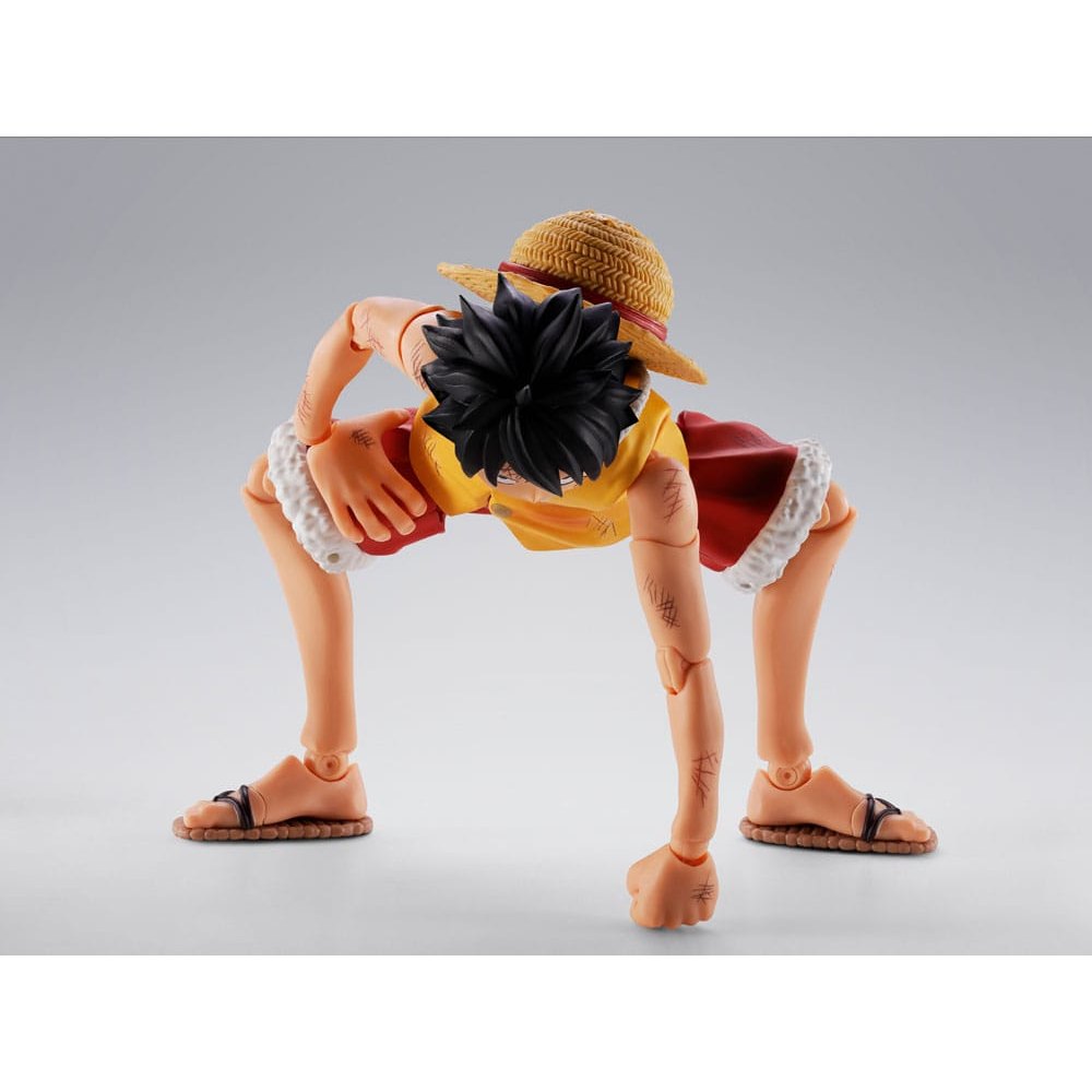 One Piece S.H. Figuarts Action Figure Monkey D. Luffy Marineford 15cm - Action Figures - Bandai Tamashii Nations - Hobby Figures UK
