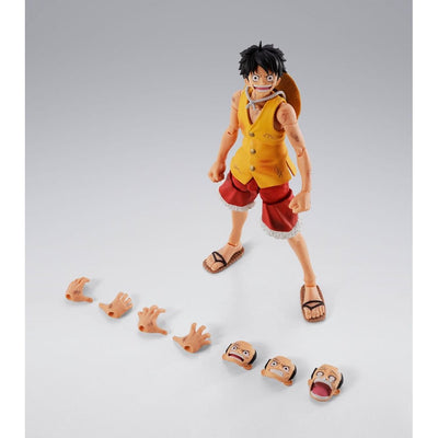 One Piece S.H. Figuarts Action Figure Monkey D. Luffy Marineford 15cm - Action Figures - Bandai Tamashii Nations - Hobby Figures UK