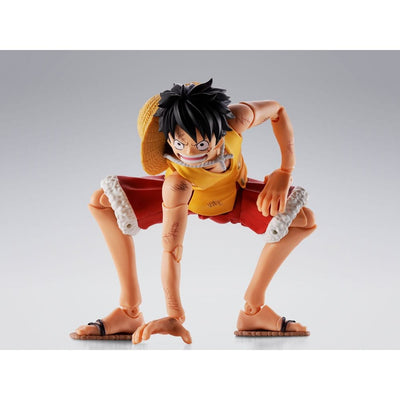 One Piece S.H. Figuarts Action Figure Monkey D. Luffy Marineford 15cm - Action Figures - Bandai Tamashii Nations - Hobby Figures UK