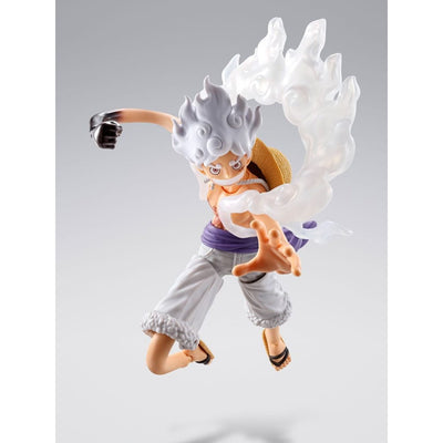 One Piece S.H. Figuarts Action Figure Monkey D. Luffy Gear 5 -Future Island Egghead- 15cm - Action Figures - Bandai Tamashii Nations - Hobby Figures UK