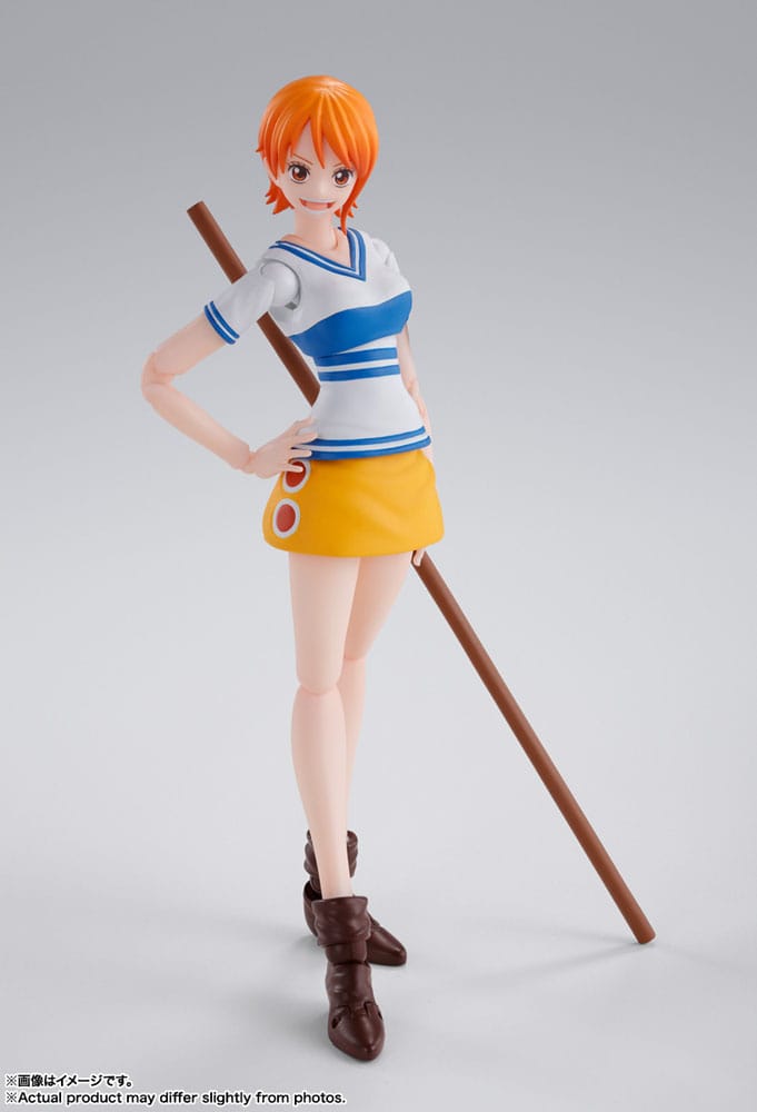 One Piece S.H. Figuarts Action Figure Nami Romance Dawn 14cm - Action Figures - Bandai Tamashii Nations - Hobby Figures UK