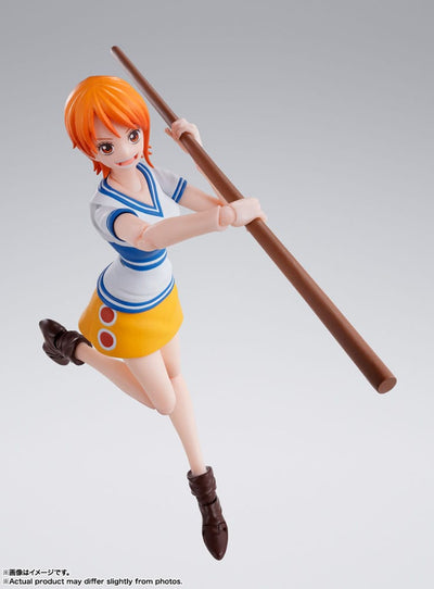 One Piece S.H. Figuarts Action Figure Nami Romance Dawn 14cm - Action Figures - Bandai Tamashii Nations - Hobby Figures UK