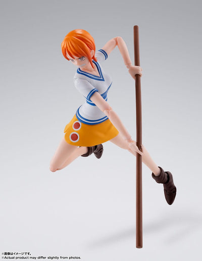 One Piece S.H. Figuarts Action Figure Nami Romance Dawn 14cm - Action Figures - Bandai Tamashii Nations - Hobby Figures UK