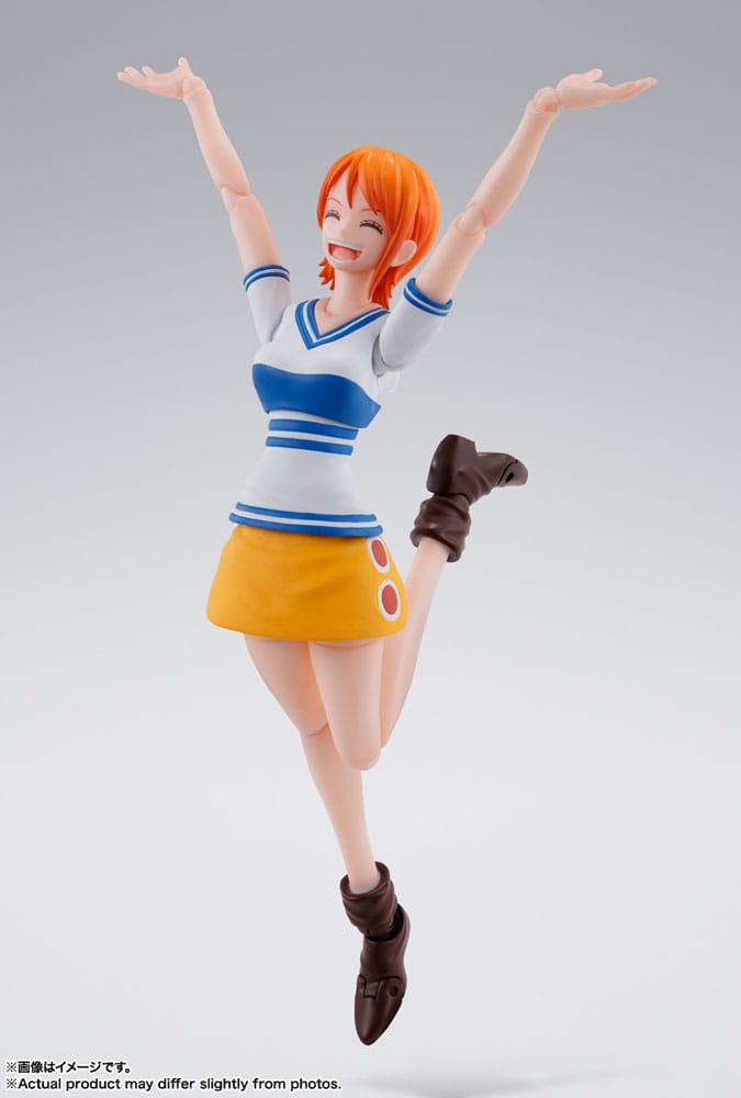 One Piece S.H. Figuarts Action Figure Nami Romance Dawn 14cm - Action Figures - Bandai Tamashii Nations - Hobby Figures UK