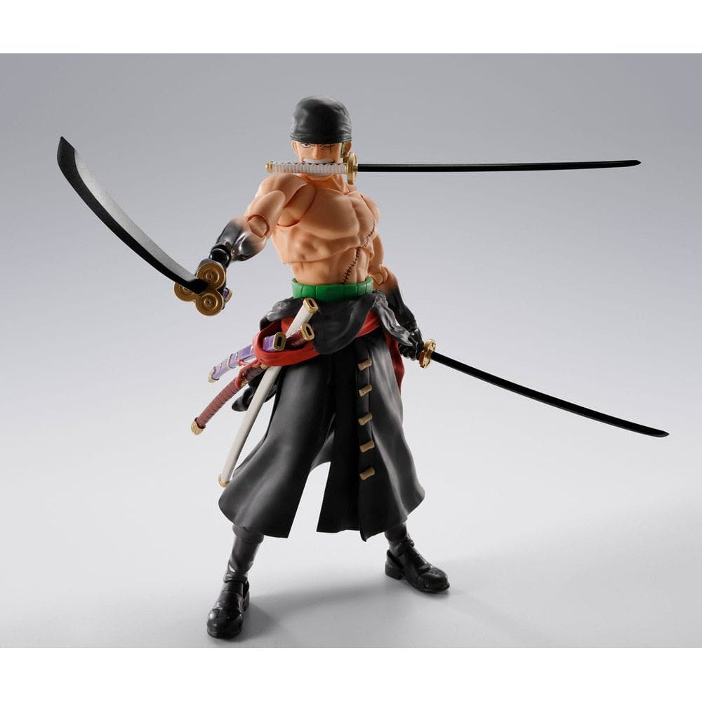 One Piece S.H. Figuarts Action Figure Roronoa Zoro The King of Hell 15cm - Action Figures - Bandai Tamashii Nations - Hobby Figures UK